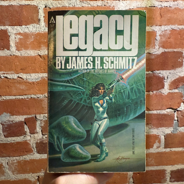 Legacy - James H. Schmitz - 1979 Ace Books Paperback - Bob Adragna Cover