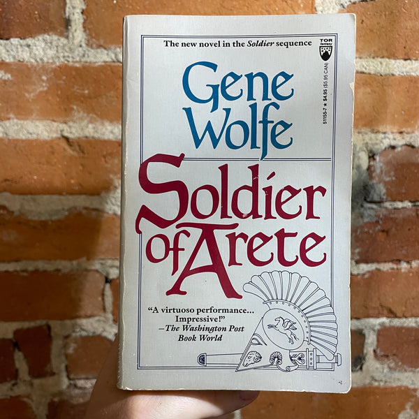 Soldier of Arete - Gene Wolfe 1990 Tor Books paperback