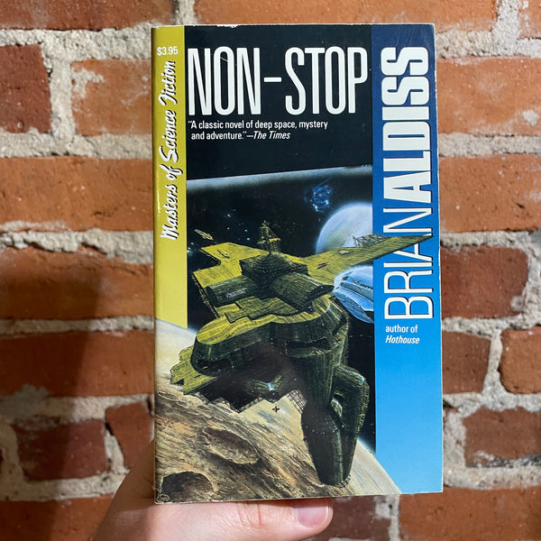 Non-Stop - Brian Aldiss - 1989 Caroll & Graff Paperback - Tony Roberts Cover