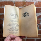 Capital Crimes - Lawrence Sanders - 1990 Berkley Books Paperback - Don Brautigam Cover