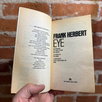 Eye - Frank Herbert - 1985 Berkley Books Paperback Edition - Jim Burns Cover Art/Illustrations