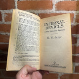 Infernal Devices: A Mad Victorian Fantasy - K.W. Jeter - 1987 Signet Books Paperback - J.K. Potter Cover