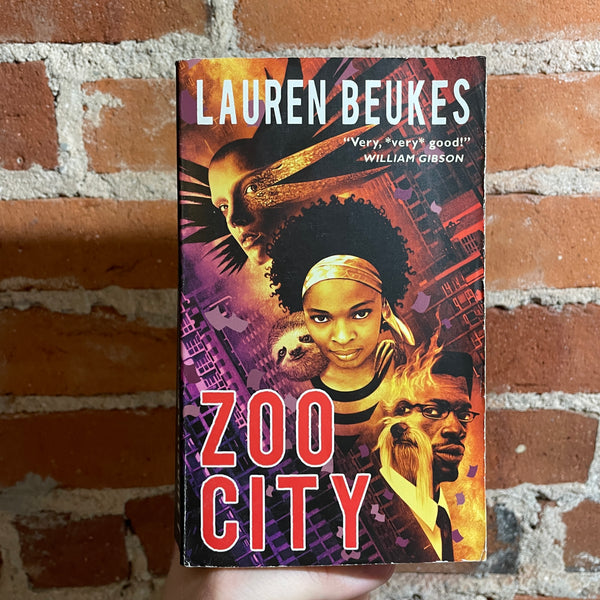 Zoo City - Lauren Beukes - 2011 Angry Robot Paperback - John Picacio Cover