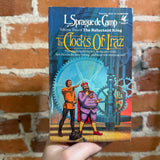The Clocks of Iraz - L. Sprague de Camp - 1984 2nd Ballantine Books Paperback - David B Mattingly Cover