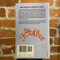The Fallible Fiend - L. Sprague de Camp - 1992 Baen Books Paperback - Darrell Sweet Cover