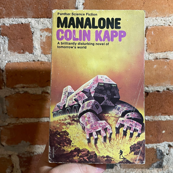 Manalone - Colin Kapp - 1977 Panther Books Paperback - Angus McKie Cover