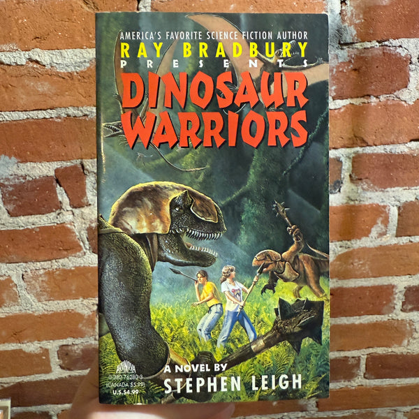 Dinosaur Warriors - Stephen Leigh - 1994 AvoNova Paperback