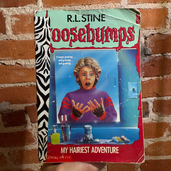 My Hairiest Adventure - R.L. Stine - Goosebumps Trade Paperback