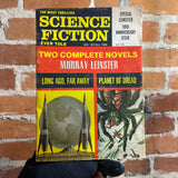 Long Ago, Far Away & Planet of Dread - Murray Leinster - No. 10 Fall 1968 - Science Fiction 50th Anniversary Issue - Virgil Findlay Artwork