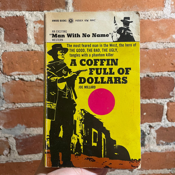 A Coffin Full of Dollars - Joe Millard - 1971 Award Books Paperback - Man With No Name Clint Eastwood