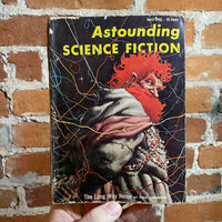 The Long Way Home - Poul Anderson - Astounding Science Fiction April 1955 - Frank Kelly Freas Cover
