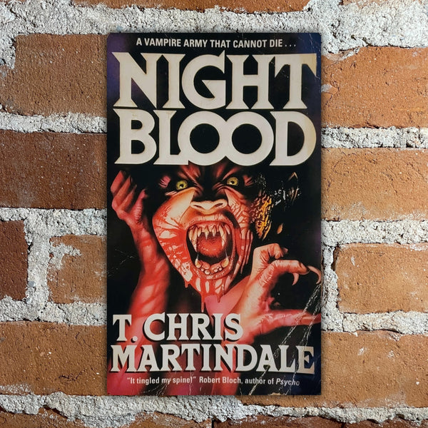 Night Blood - T. Chris Martindale - 1st 1991 Orbit Books Paperback