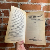The Shining - Stephen King - 1978 1st Signet Books - Paperback - Foil Embossed Metallic Cover