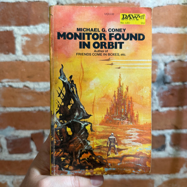 Monitor Found in Orbit - Michael G. Coney - 1974 Daw Books Paperback - Frank Kelly Freas Cover