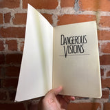 Dangerous Visions #1 - Edited by Harlan Ellison - Rare 1983 Leo and Diane Dillon Illustrated Trade Paperback