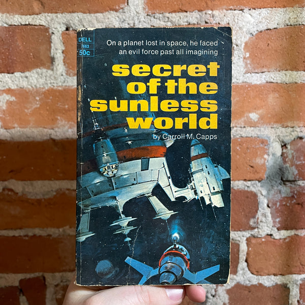 Secret of the Sunless World - Carroll M. Capps - 1969 1st Dell Books Paperback