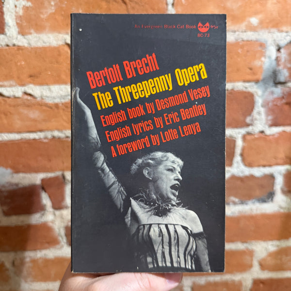 The Threepenny Opera - Bertolt Brecht - 1964 Evergreen Black Cat Books Paperback