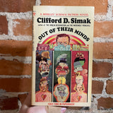 Out of Their Minds - Clifford D. Simak - 1970 Berkley Medallion Paperback - Herbert Norton Rogoff Cover