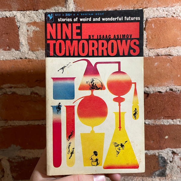 Nine Tomorrows - Isaac Asimov - 1960 Bantam Books Paperback