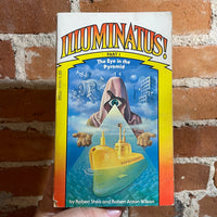 The Eye In The Pyramid - Illuminatus Book 1 - Robert Shea & Robert Anton Wilson Rare 1975 1st Dell Book Paperback
