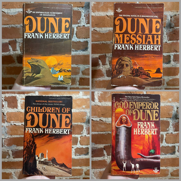 Dune Series Paperback Bundle (#1-4) - Frank Herbert - Berkley Books