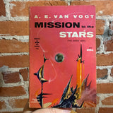 Mission to the Stars (The Mixed Men) - A.E. van Vogt - 1955 Berkley Books Paperback - Richard Powers Cover