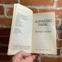 Jurassic Park - Michael Crichton - 1991 Ballantine Books Paperback