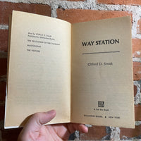 Way Station - Clifford D. Simak - 1980 Ballantine Books - H.R. Van Dongen Cover