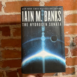 The Hydrogen Sonata - Iain M. Banks - 2012 1st US Ed. Orbit Books Hardback - Ex. Libris