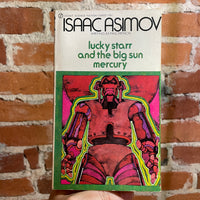 Lucky Starr & the Big Sun of Mercury - Isaac Asimov - 1972 1st Signet Paperback - Bob Pepper Cover