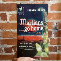 Martians, Go Home - Fredric Brown - 1956 Bantam Books Paperback - Richard Powers Cover