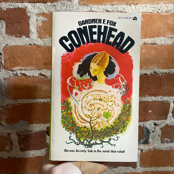 Conehead - Gardner D. Fox - 1973 1st Ace Books Paperback - J. H. Breslow Cover