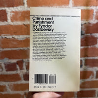 Crime and Punishment - Fyodor Dostoevsky - 1982 3rd Bantam Paperback