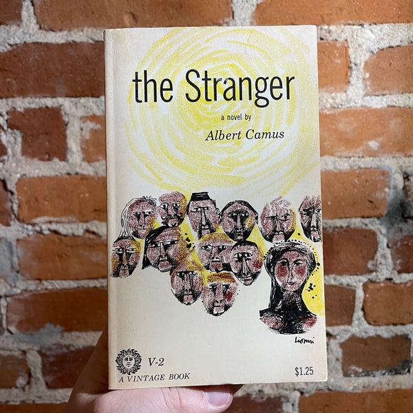 The Stranger - Albert Camus - 1946 Vintage Paperback - Leo Lionni Cover