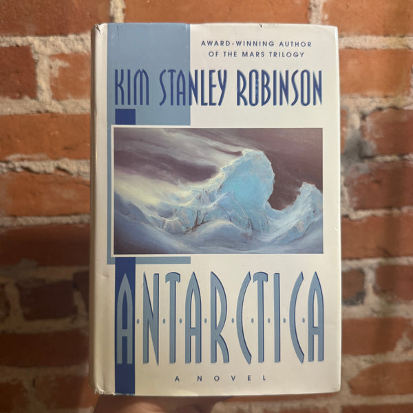 Antarctica - Kim Stanley Robison - 1998 Bantam Books Hardback - P.A. Nisbet Cover