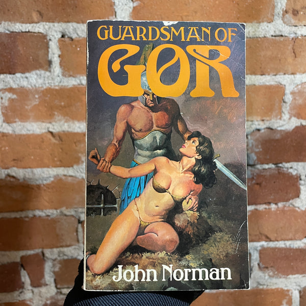 Guardsman of Gor - John Norman - 1981 Star Books Paperback - Gino D'Achille Cover