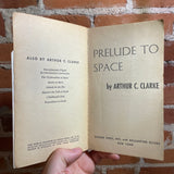 Prelude To Space - Arthur C Clarke - 1954 Ballantine Books Paperback - Richard Powers Cover