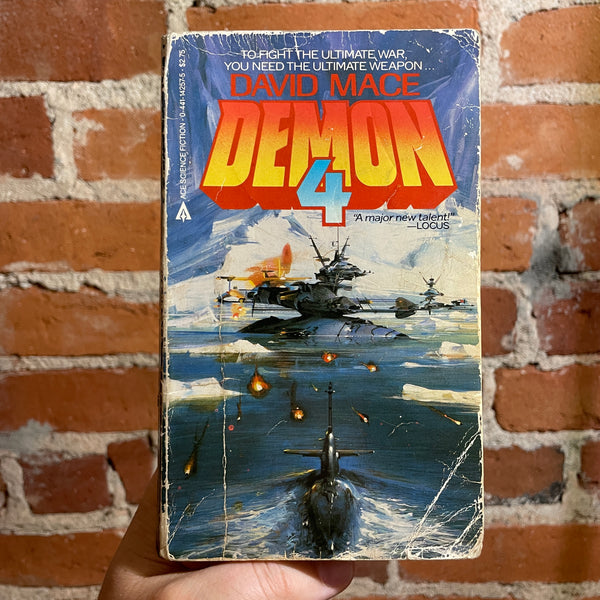 Demon 4 - David Mace - 1986 Ace Paperback - John Berkey Cover
