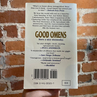 Good Omens - Neil Gaiman & Terry Pratchett - 1996 Ace Books Paperback - Michael Astrcahan Cover