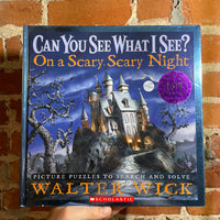 Can You See What I See? On A Scary Night - Walter Wick - 2008 Scholastic Books Hardback