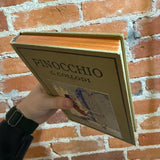 Pinocchio - Carlo Lorenzini - 1939 9th Illustrated Albert Whitman & Company Hardback