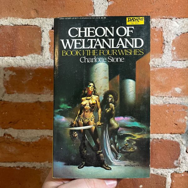 Cheon of Weltanland - Charlotte Stone - Book 1 of the Four Wishes - 1983 Daw Books Paperback Boris Vallejo Cover