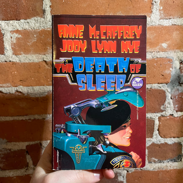 The Death of Sleep - Anne McCaffrey & Jody Lynn Nye - 1993 Baen Books Paperback - Stephen Hickman Cover