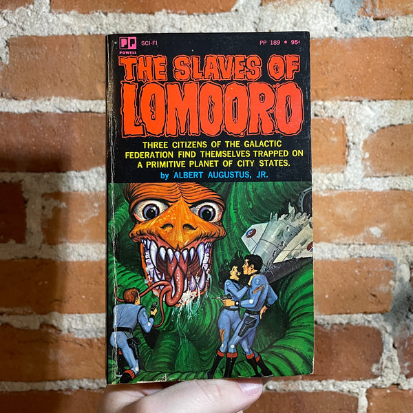 The Slaves of Lomooro - Albert Augustus, Jr. - 1969 Powell Books Paperback - Bill Hughes Cover