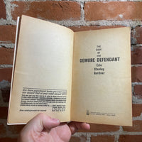 The Case of the Demure Defendant - Eric Stanley Gardner - 1963 4th Pocket Books Paperback
