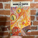 Moons of Triopus - John Rankine - 1969 1st Paperback Library - Richard Powers Cover