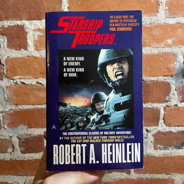 Starship Troopers - Robert A. Heinlein - 1987 Ace Books Paperback - Movie Tie-In Cover