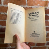 Conan The Avenger- Robert E. Howard, Bjorn Nyberg, & Sprague de Camp - Ace Books Paperback #10