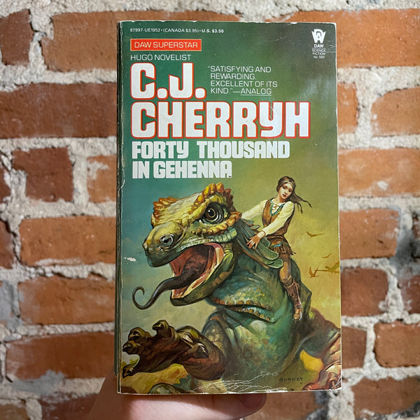 Forty Thousand in Gehenna - C.J. Cherryh - 1984  Daw Books Paperback - James Gurney Cover