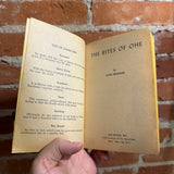 Castaway’s World / The Rites of Ohe - John Brunner 1963 Ace Double Paperback